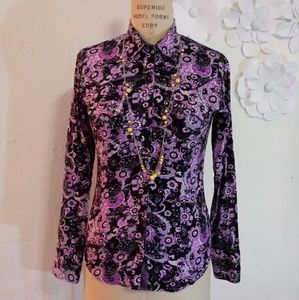 PANHANDLE SLIM BRAND SIZE S BLOUSE.